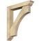 Ekena Millwork Westlake Traditional Rough Sawn Bracket w/ Offset Brace, Douglas Fir, 6"W x 32"D x 36"H BKT0604X32X36WTL01RDF - alternate 1